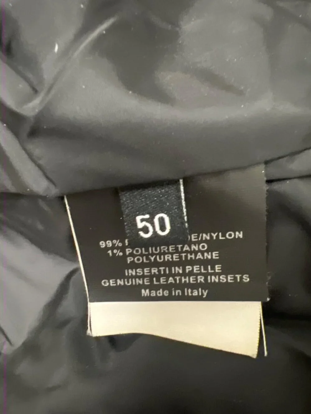Vintage Gucci Black Bomber Slim Fit Jacket